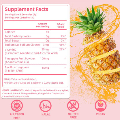 Feminine Balance Gummies - Regulate Female Physiological Balance, Vaginal Health, Relieve Dysmenorrhea